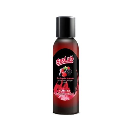 Aceite De Masaje Sabor Frutos Del Bosque