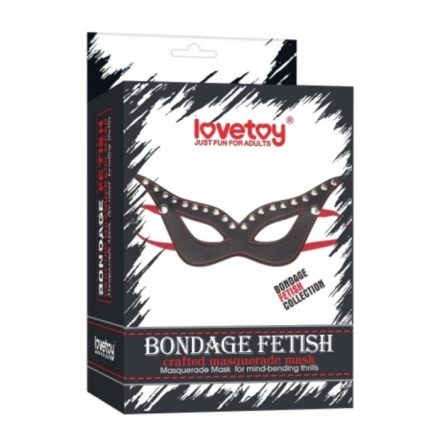 Antifaz De Cuero Bondage Fetish Lovetoy