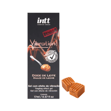 Gel Vibración Comestible Dulce de Leche Intt