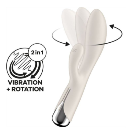 Vibrador Rabbit 1 Giratorio Satisfyer