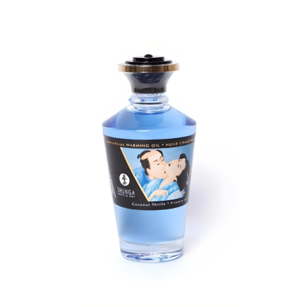 Aceite Afrodisiaco Efecto Calor Sabor Coco 100ml