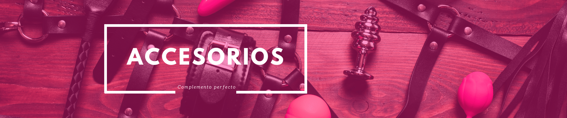 Accesorios para bienestar íntimo y exploración segura