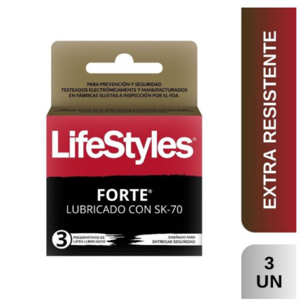 Preservativos LifeStyles Forte